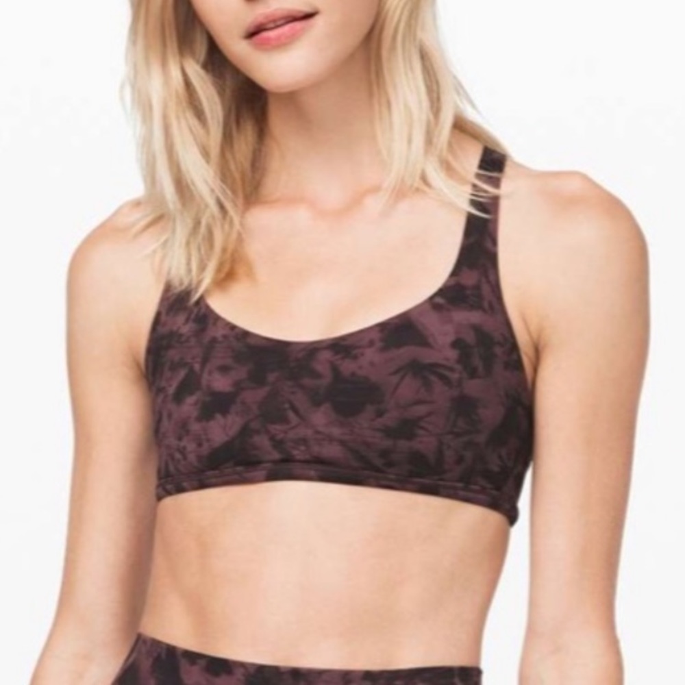 Lululemon | Free to Be Wild Mini Dusk Floral Sport Bra